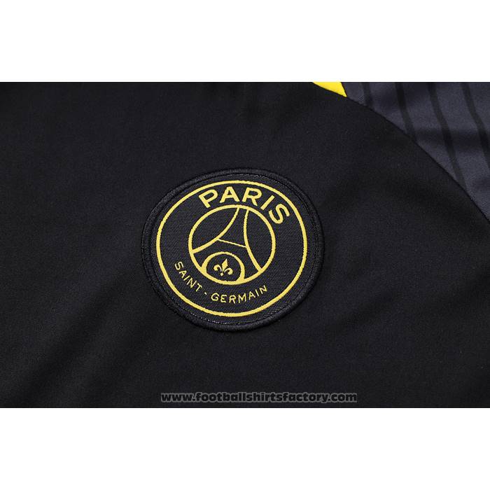 Tracksuit Paris Saint-Germain Jordan Short Sleeve 2023-2024 Black - Shorts